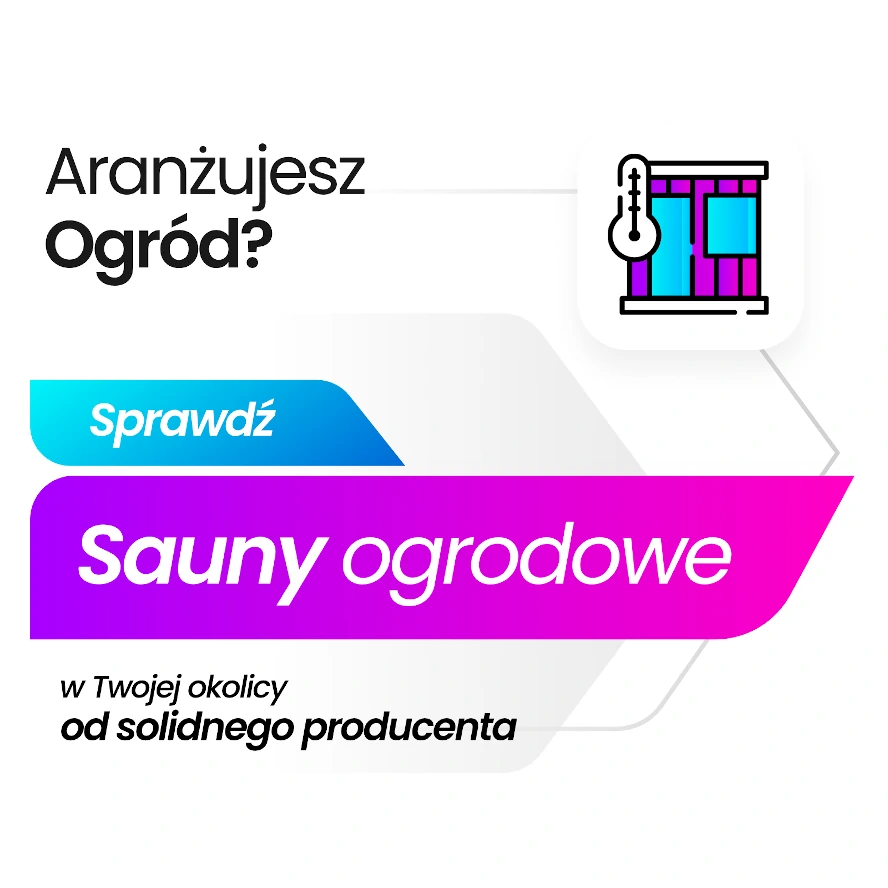 Nowoczesne sauny ogrodowe zewnętrzne z prysznicem na piec elektryczny. Zapraszamy już teraz!
