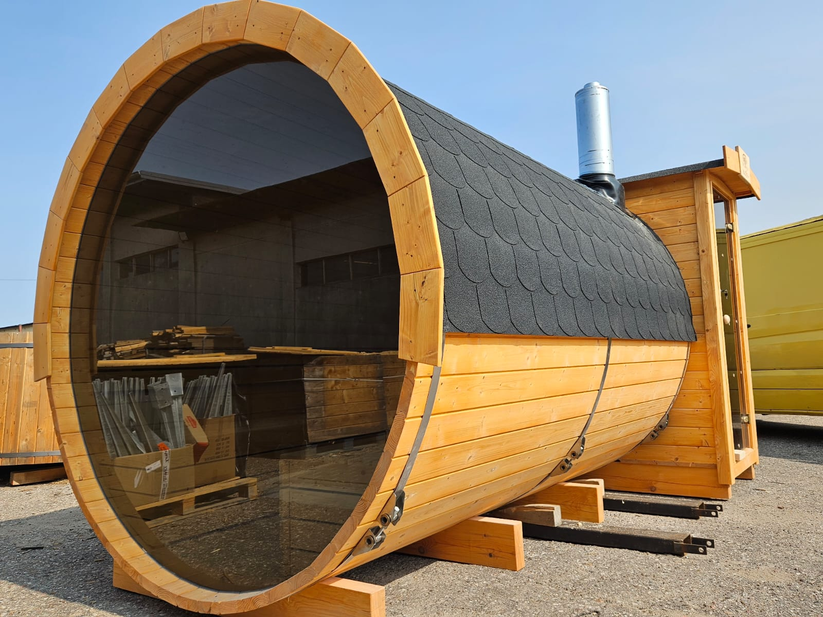 RocoSpa- sauna z bocznym wejściem