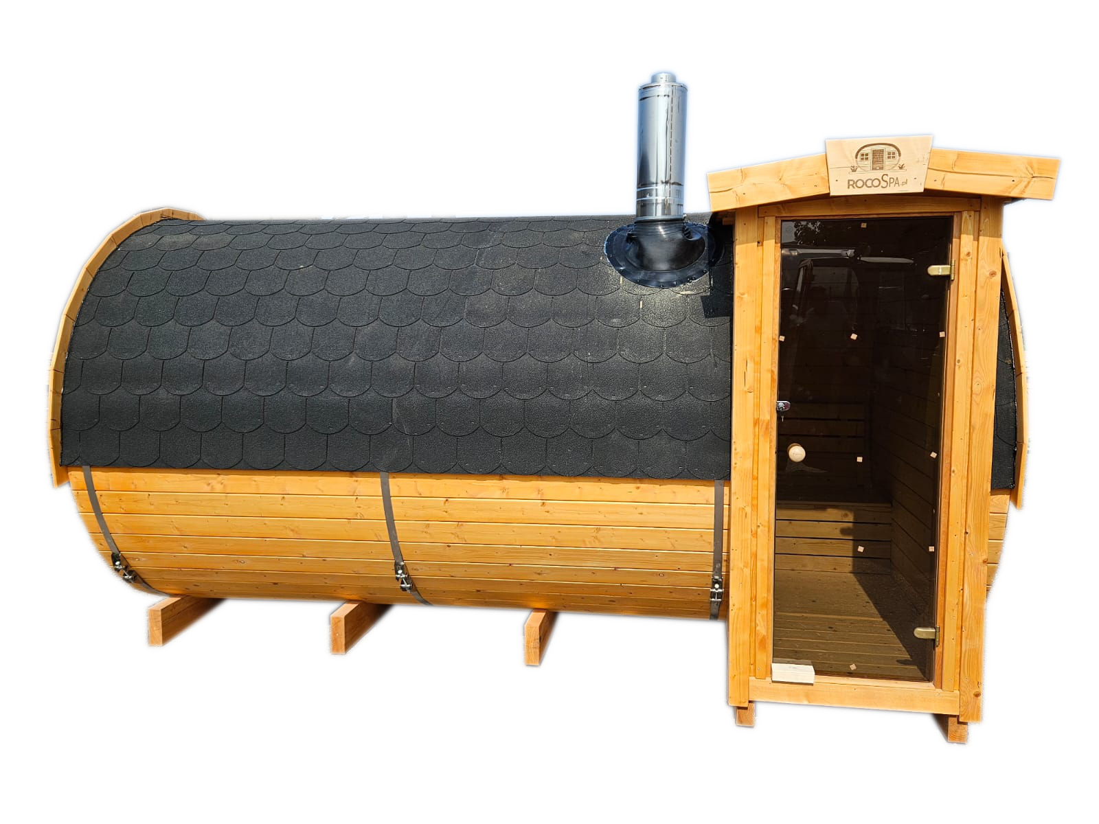 RocoSpa- sauna z bocznym wejściem