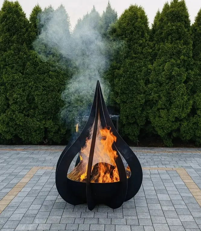 PHOENIX BLOOM „XL” – DESIGNERSKIE PALENISKO OGRODOWE