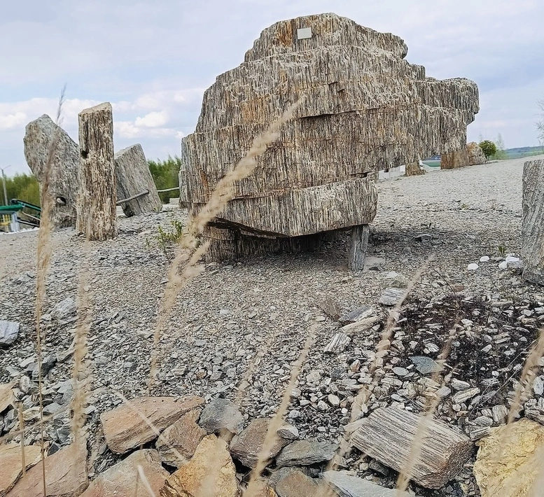 SOLIDNE GŁAZY KORY KAMIENNEJ