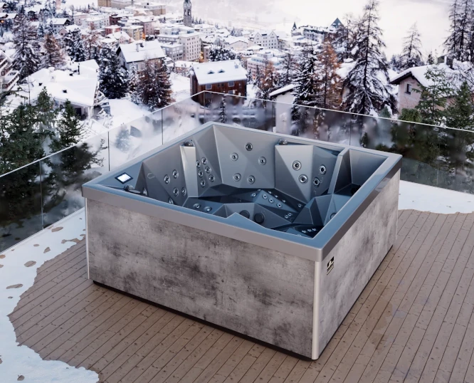 Odkryj absolutny szczyt luksusu i relaksu z naszą wanną spa DIAMOND z linii OKA!