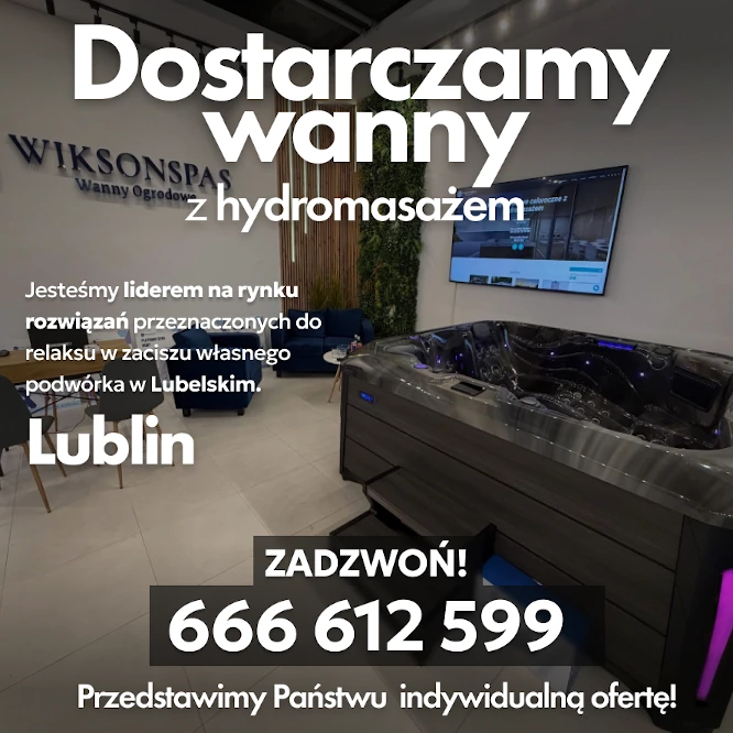 Prestiżowe wanny ogrodowe Lublin z montażem u klienta. Sprawdź sam!
